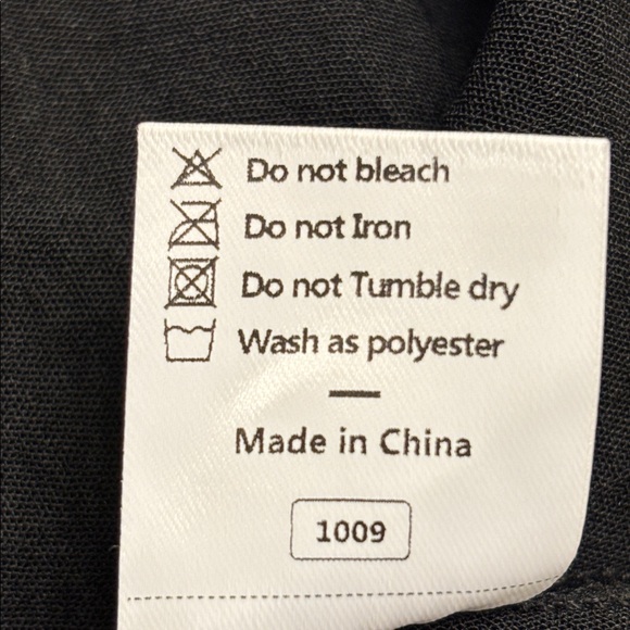 NWT OFEEFAN Women's Black Milkmaid Dress - Picture 8 of 8